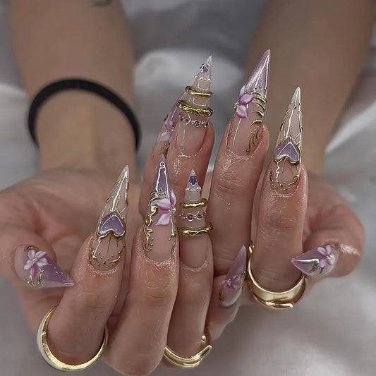 coquette-star-candy-press-on-nails