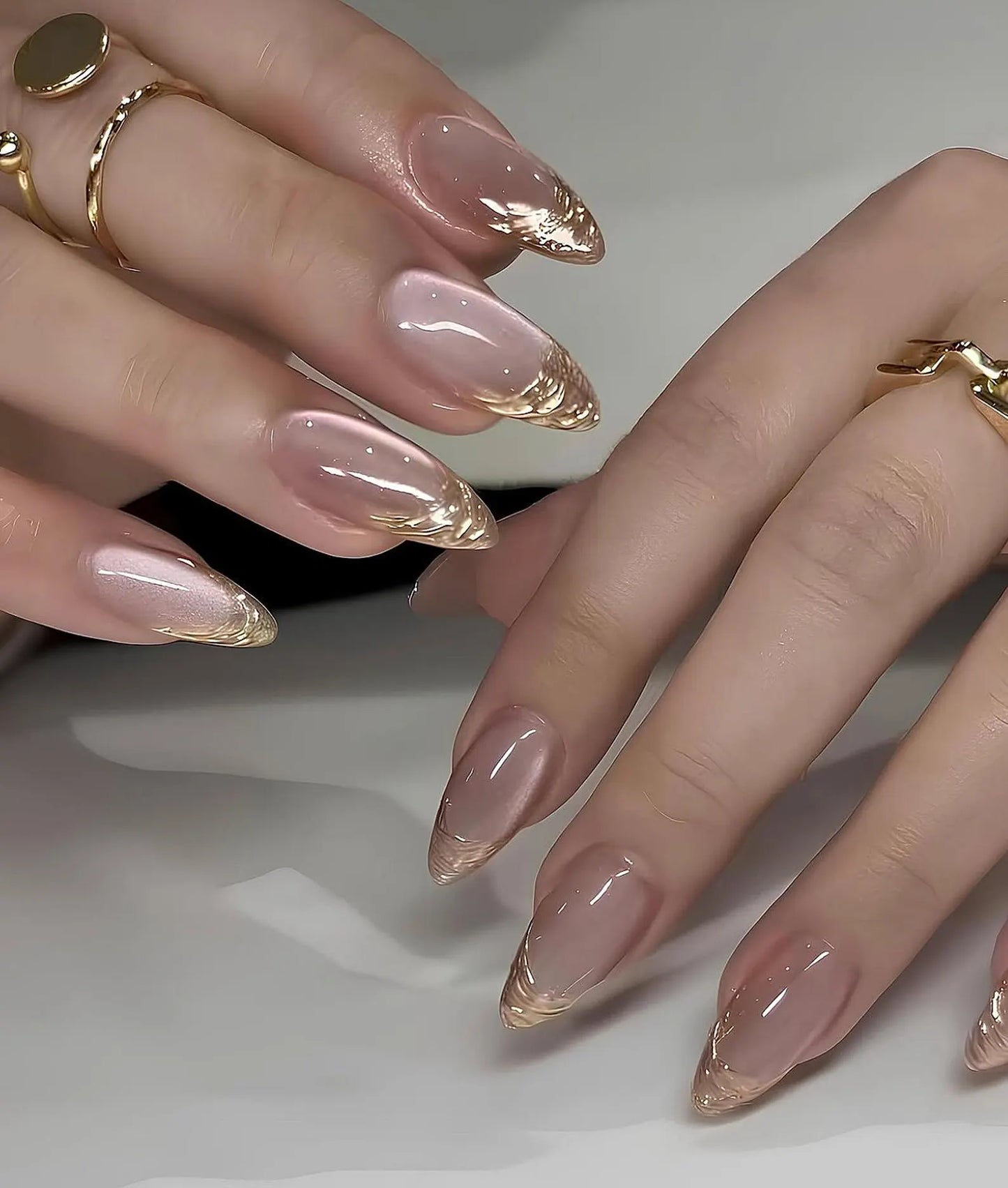 Champagne Pearl Cat Eye