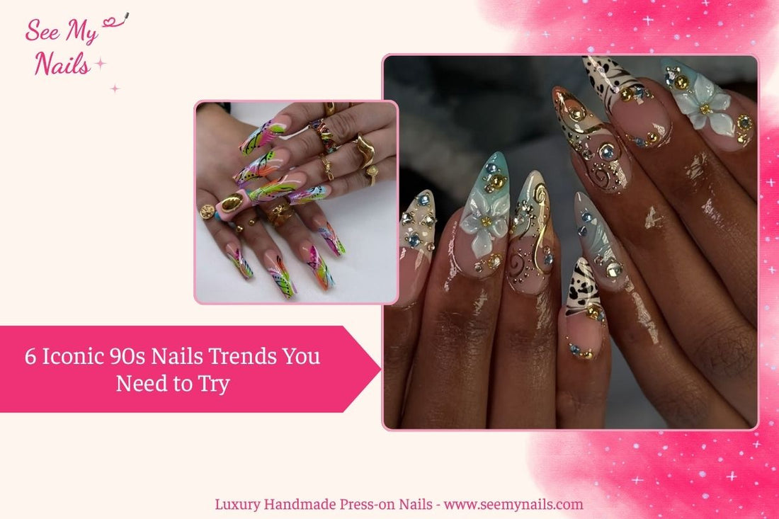 6 Iconic 90s Nails Trends You Need to Try