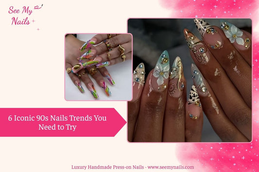 6 Iconic 90s Nails Trends You Need to Try