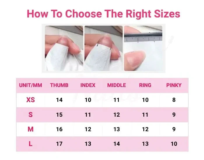 How to Find Your Perfect Press-On Nail Size