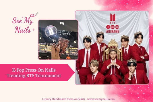 10 K-Pop Press-On Nails Trending Everywhere For BTS Tournament