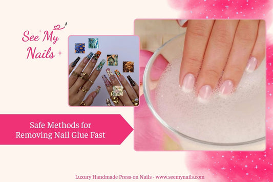 4 Safe Methods for Removing Nail Glue Fast