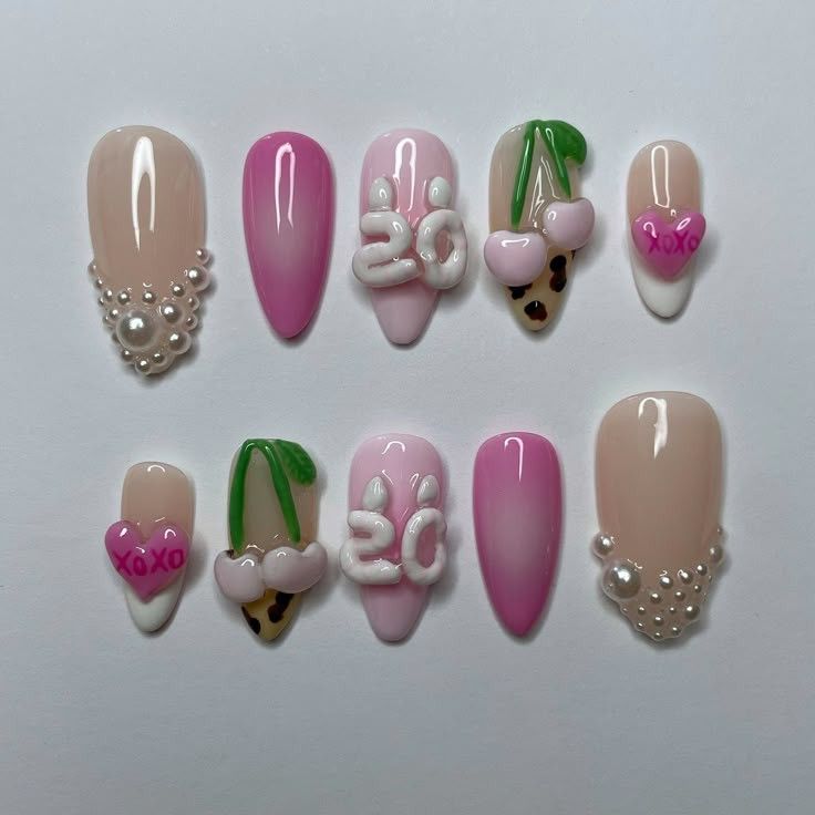 Birthday Nails