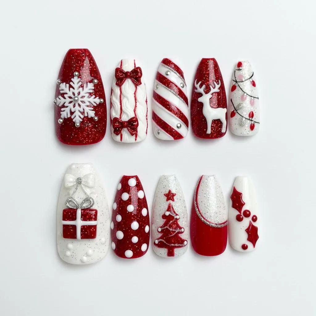 Christmas & New Year Nails