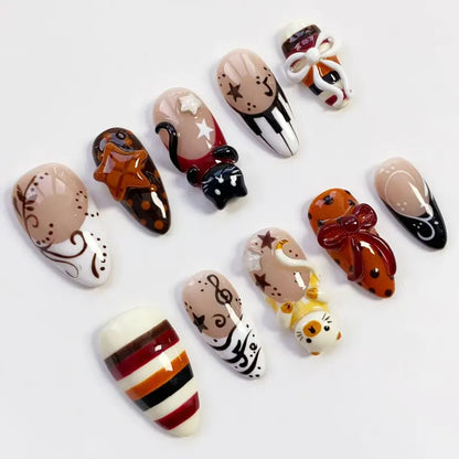 Cat-nails-kawaii-collection
