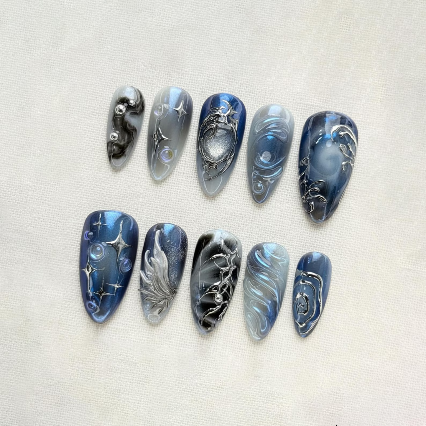 Blue Celestial Galaxy