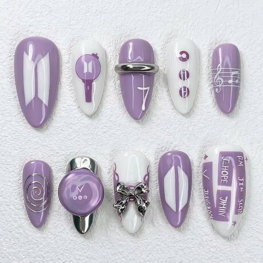 BTS Arirang OT7 Purple Borahae