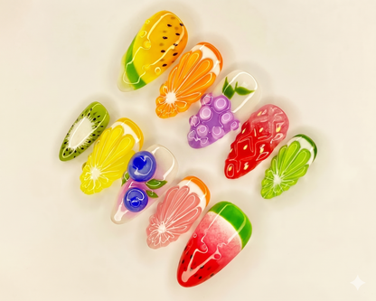 Juicy 3D Fruit Salad Luxury