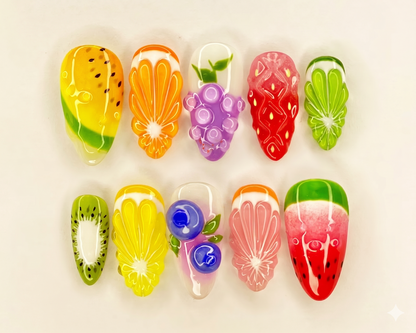 Juicy 3D Fruit Salad Luxury