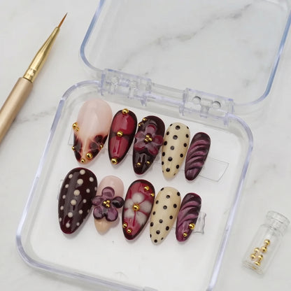 Floral Polka Dot Chrome