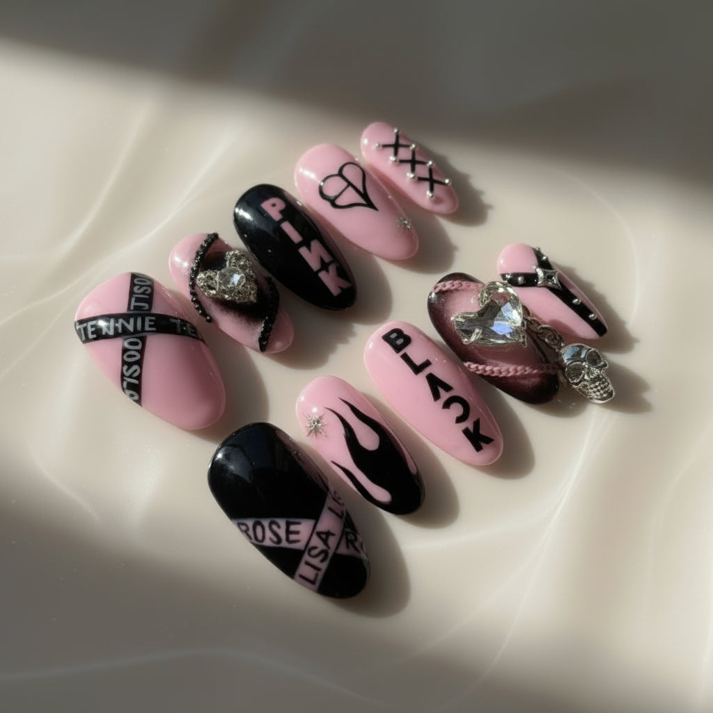 Blackpink Chrome Heart Goth Aura