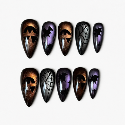 Midnight Bat Cat-Eye Halloween