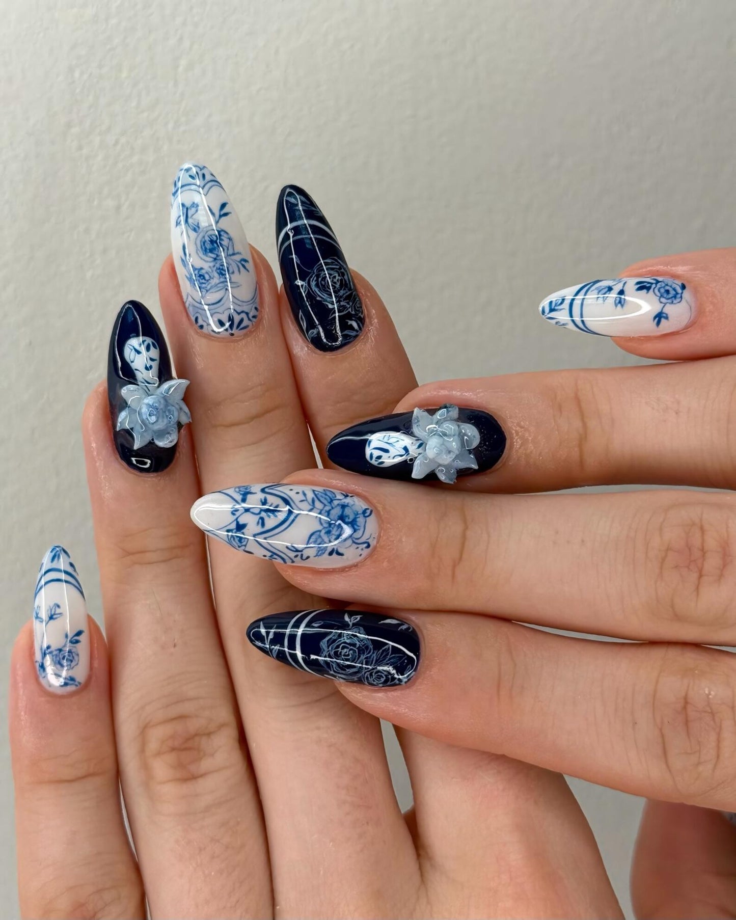 Porcelain Hand Painted Floral