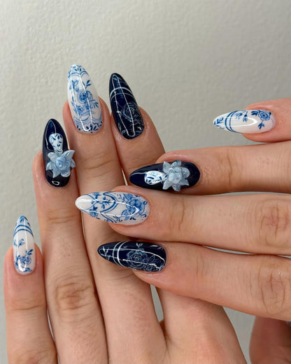 Porcelain Hand Painted Floral