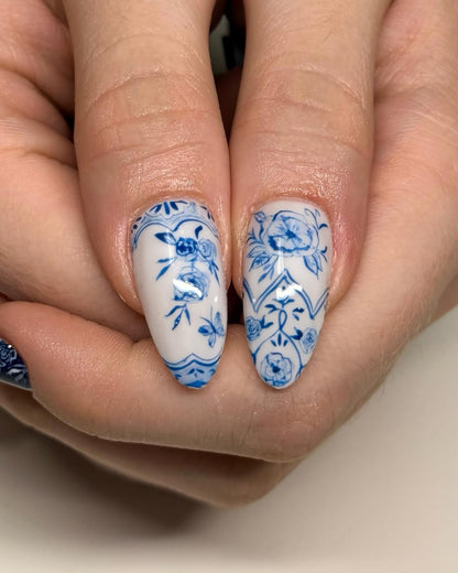 Porcelain Hand Painted Floral
