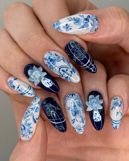 Porcelain Hand Painted Floral