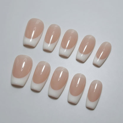classic-white-french-tip-nails