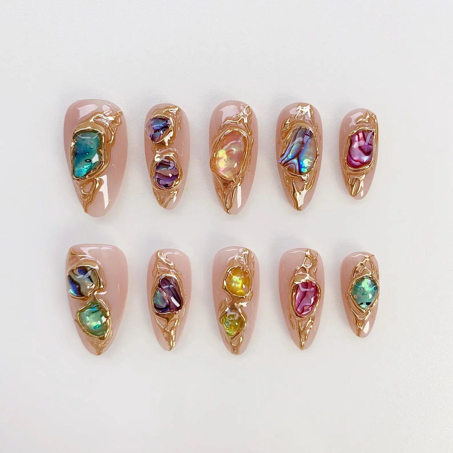 Colorful Aurora Rhinestones