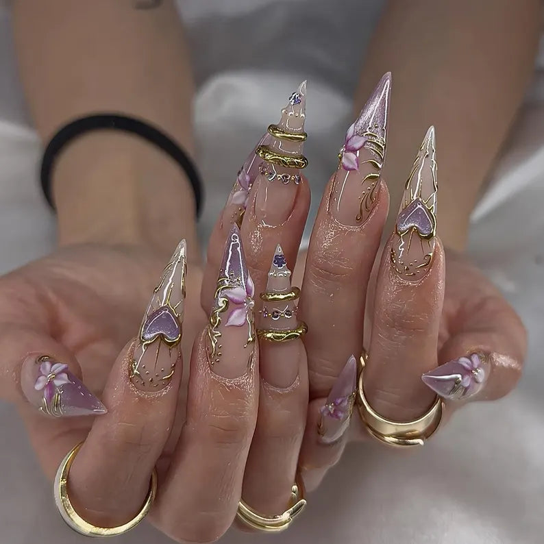 coquette-star-candy-press-on-nails