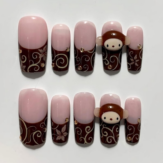 Monkey Vintage Swirl