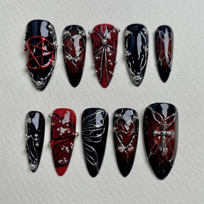 gothic-pentagram-cross-see-my-nails