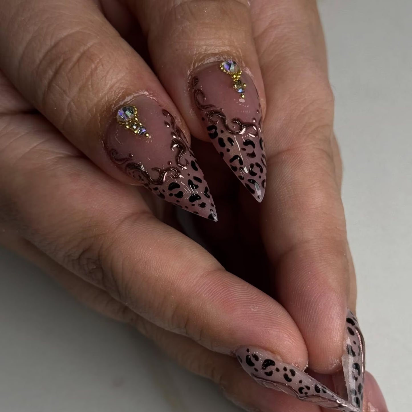 Zebra Leopard Pattern Butterfly