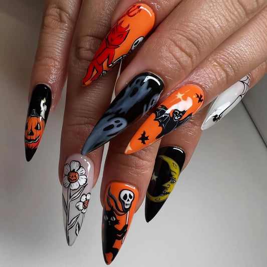 Hand-Painted Spooky Halloween