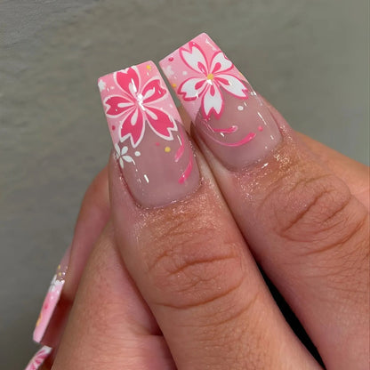Pink Sakura Floral Hello Kitty