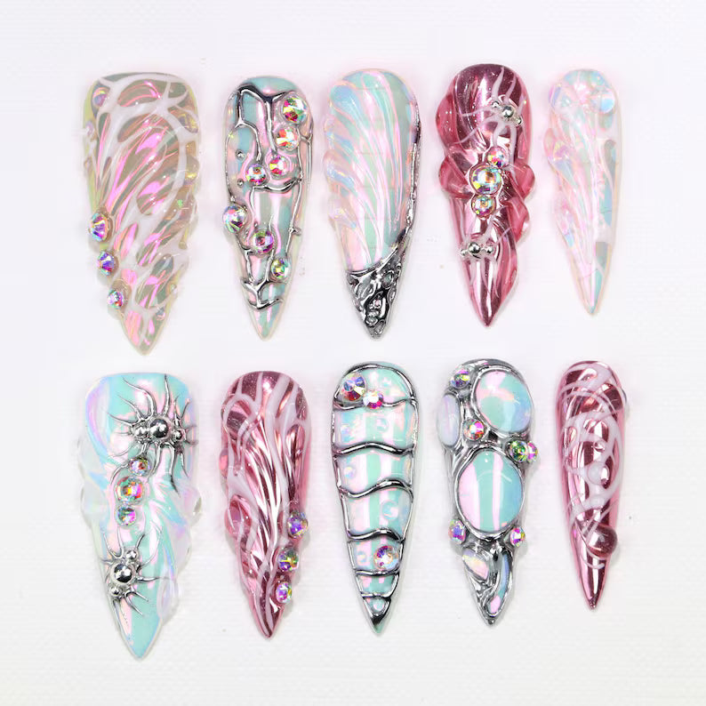 iridescent-3D-gem-luxe-see-my-nails