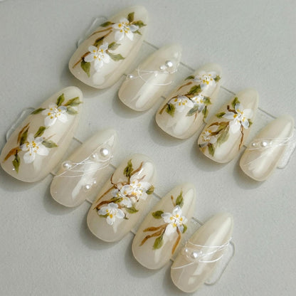 ivory-blossom-pearl-garden-press-on-nails