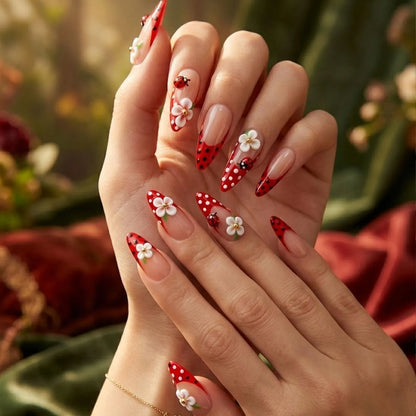 Ladybug Cherry Blossom