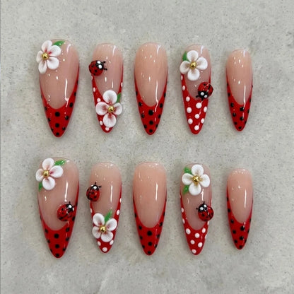 Ladybug Cherry Blossom