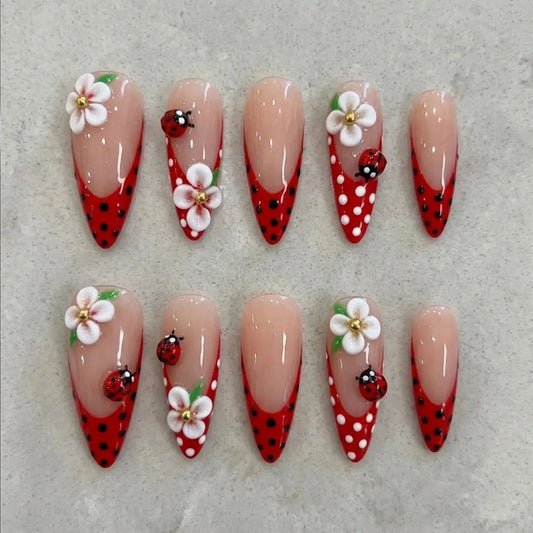 Ladybug Cherry Blossom