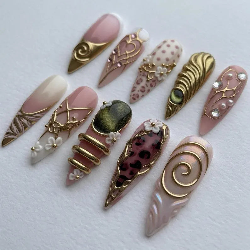 Blush Gold Luxe Coquette