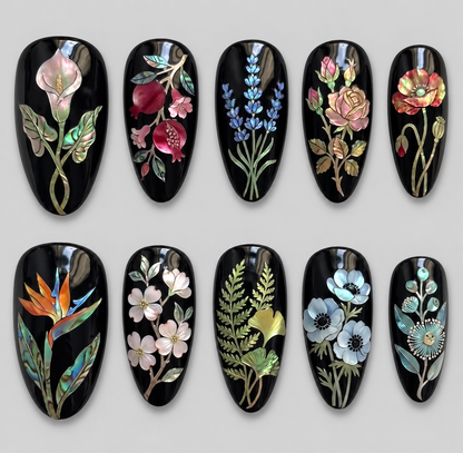 Black Mother-of-Pearl Botanical