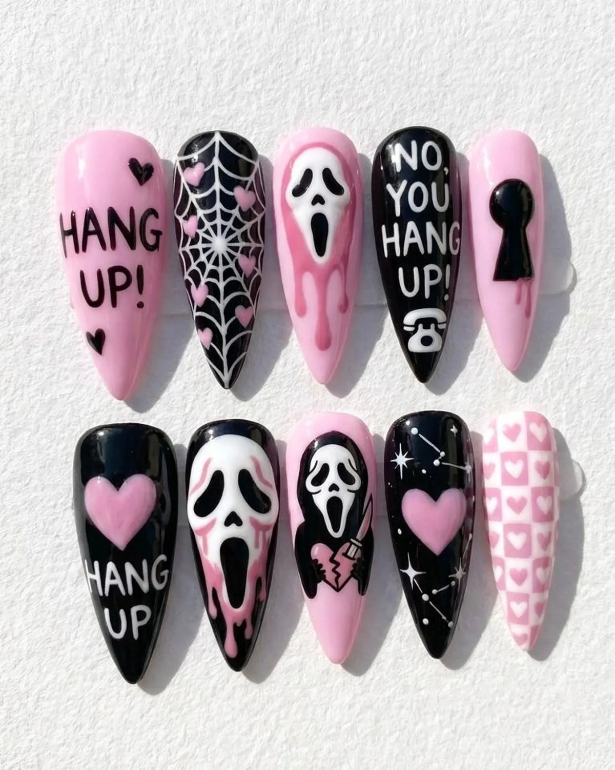 Pink Scream Halloween