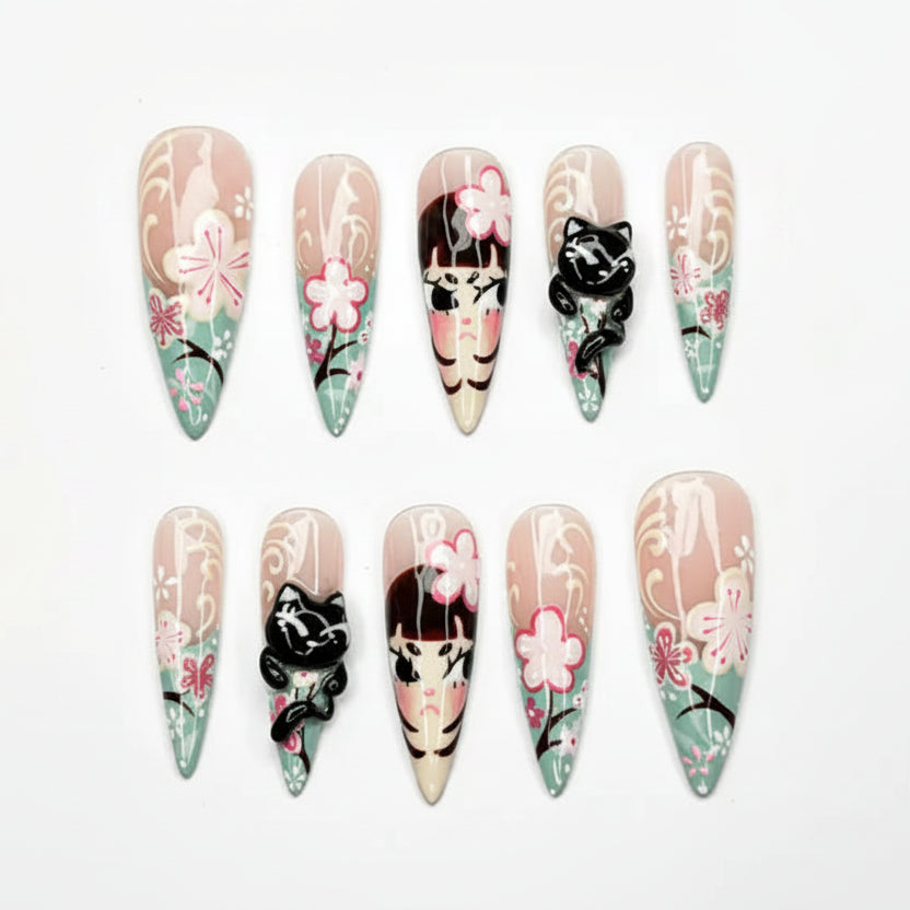 sakura-geisha-black-cat-see-my-nails