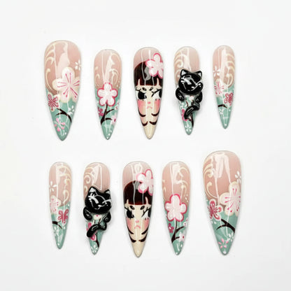 sakura-geisha-black-cat-see-my-nails