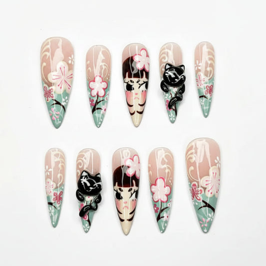 sakura-geisha-black-cat-see-my-nails