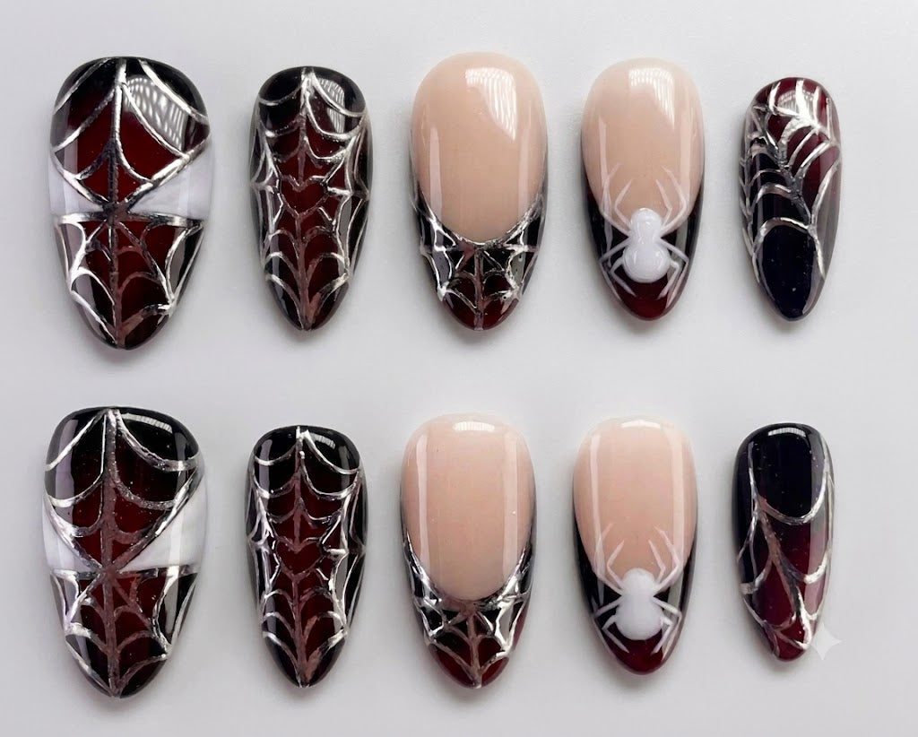 Midnight Spider Burgundy