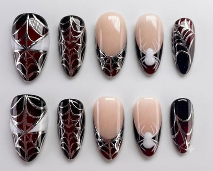 Midnight Spider Burgundy