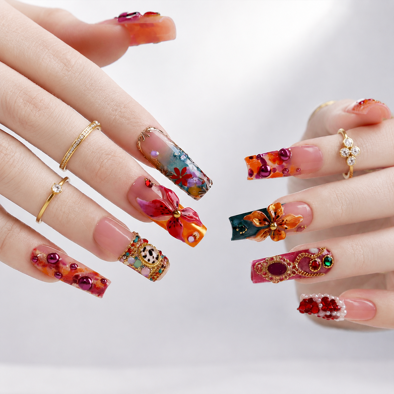Luxury Floral Jewel