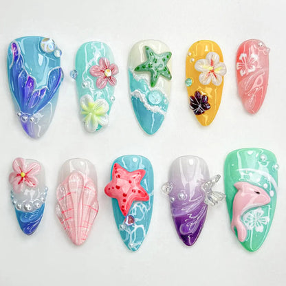 Tropical Starfish Seashell